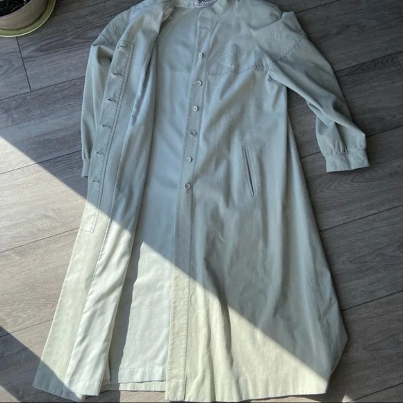 Vintage Brodkin  Ultrasuede Embroidered Overcoat Union Tag - Picture 15 of 15